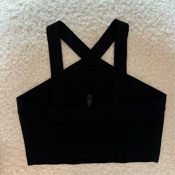BCBG Max Azria Power Halter Crop - Picture 3 of 5